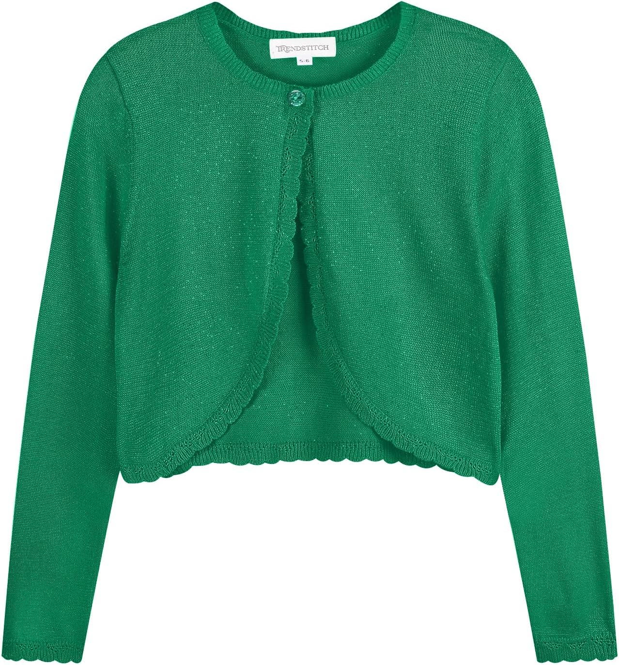 TRENDSTITCH Scalloped bolero cardigan