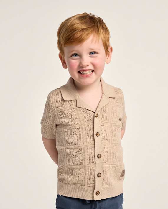 Gymboree Stitched sweater polo